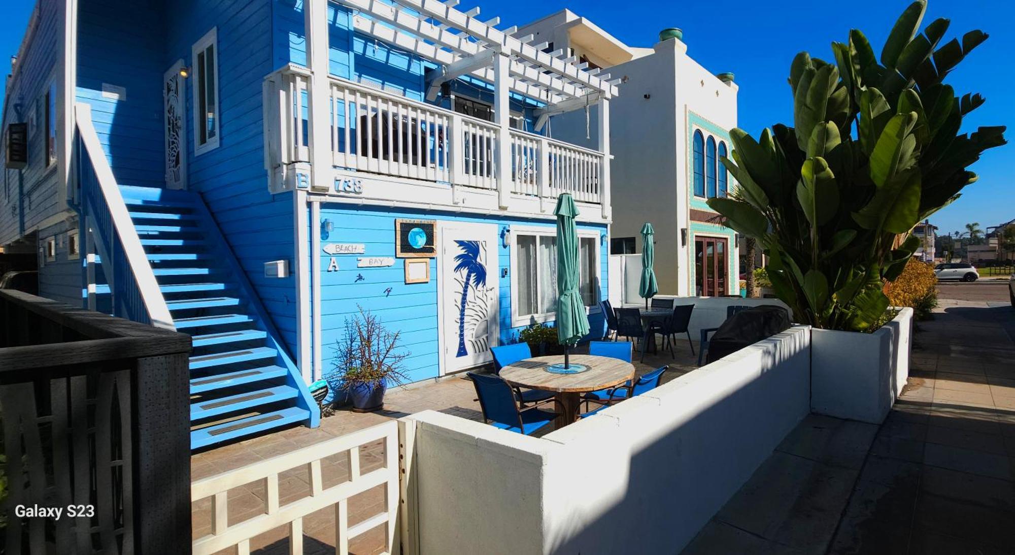 Luna Azul, Cozy Condo Only Steps To Mission Beach! Free Internet 샌디에이고 외부 사진